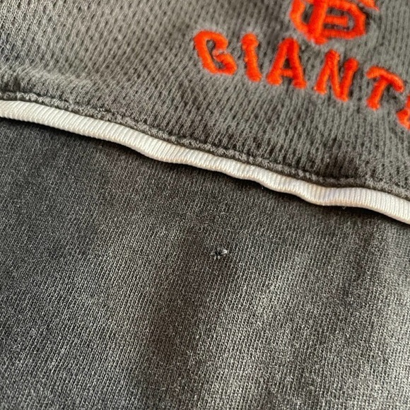 Vintage San Francisco Giants Tee Shirt Mens Large Embroidered CSA Black Cotton - Picture 4 of 16